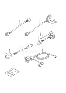 Outboard DF 70A drawing Harness (1)