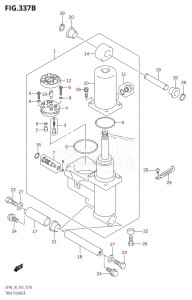 DF40 From 04001F-880001 (E03)  2008 drawing TRIM CYLINDER ((DF40T,DF50T):(K1,K2,K3,K4,K5,K6,K7,K8,K9,K10))