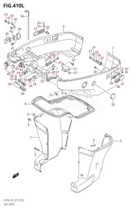 DF200Z From 20002Z-310001 (E01 E40)  2013 drawing SIDE COVER (DF250Z:E01:(X-TRANSOM,XX-TRANSOM))