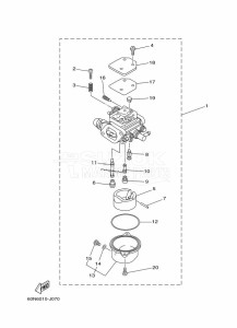 FT8DEL drawing CARBURETOR