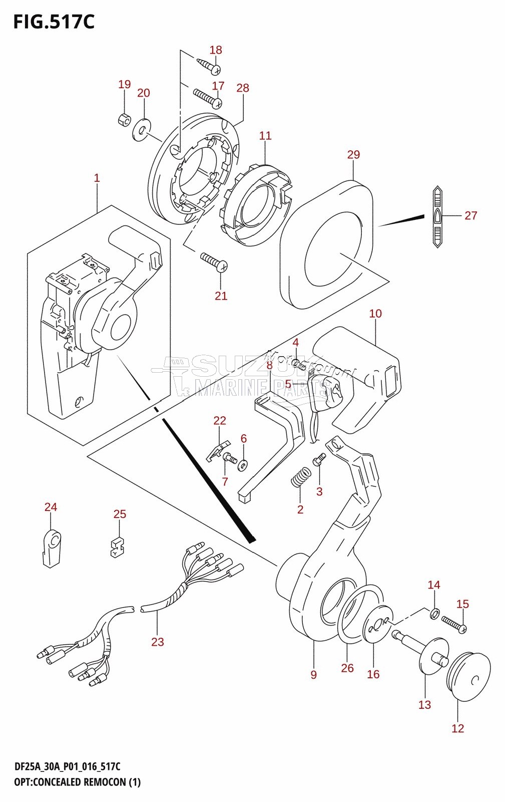 OPT:CONCEALED REMOCON (1) (DF30AR:P01)