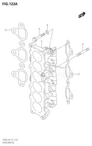 DF250A From 25003P-710001 (E01 E40)  2017 drawing INTAKE MANIFOLD