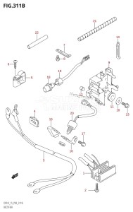 DF9.9 From 00992F-780001 (P03)  2007 drawing RECTIFIER (K5,K6,K7,K8,K9,K10,011)