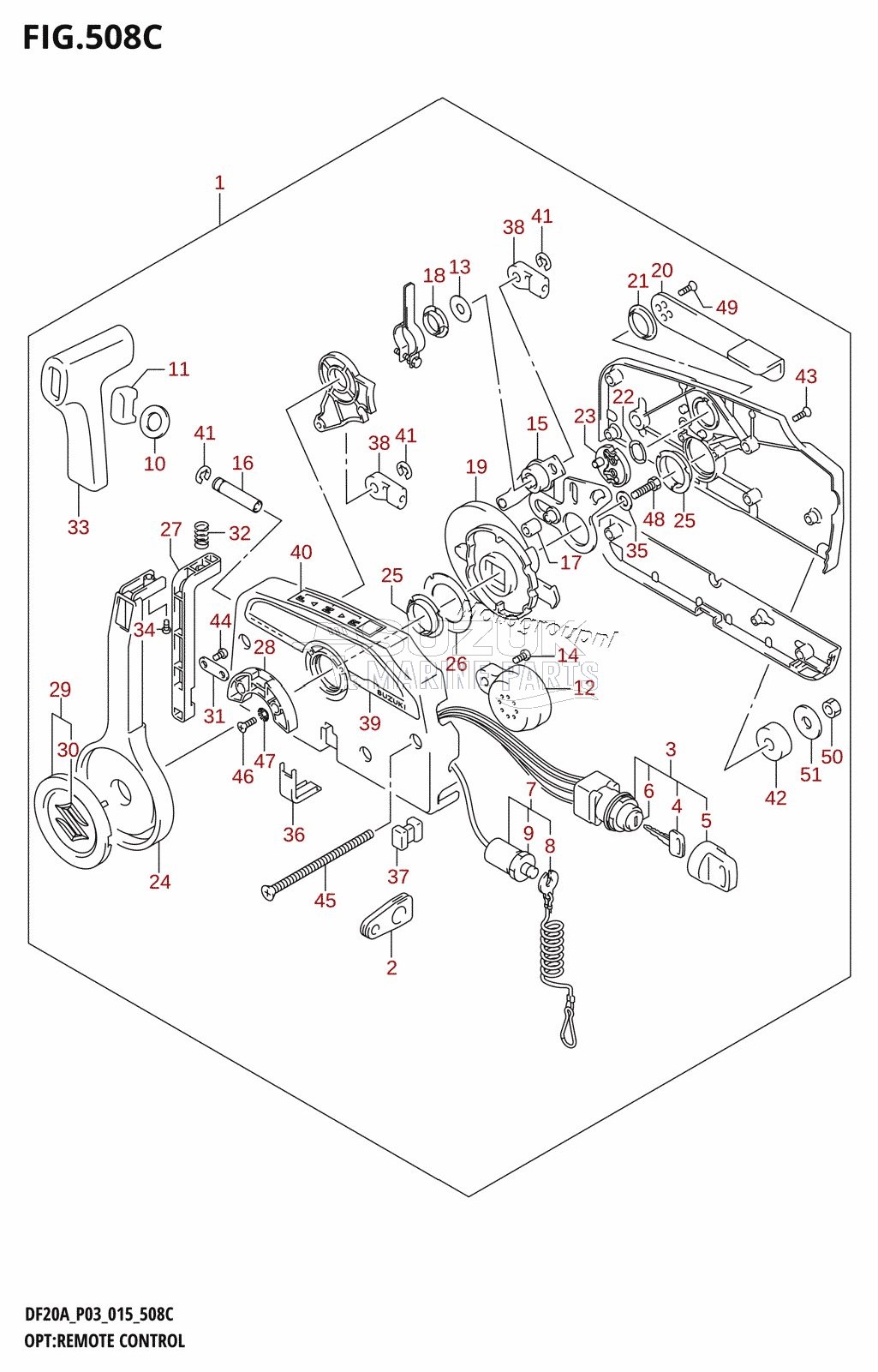 OPT:REMOTE CONTROL (DF20A:P03)