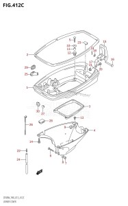 DT40 From 04005-310001 ()  2013 drawing LOWER COVER (DT40WR:P40)