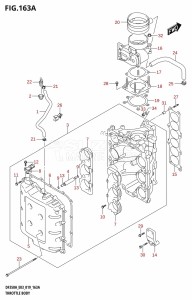 DF350A From 35001F-910001 (E03)  2019 drawing THROTTLE BODY