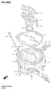 DF300A From 30002P-240001 (E40)  2022 drawing OIL PAN