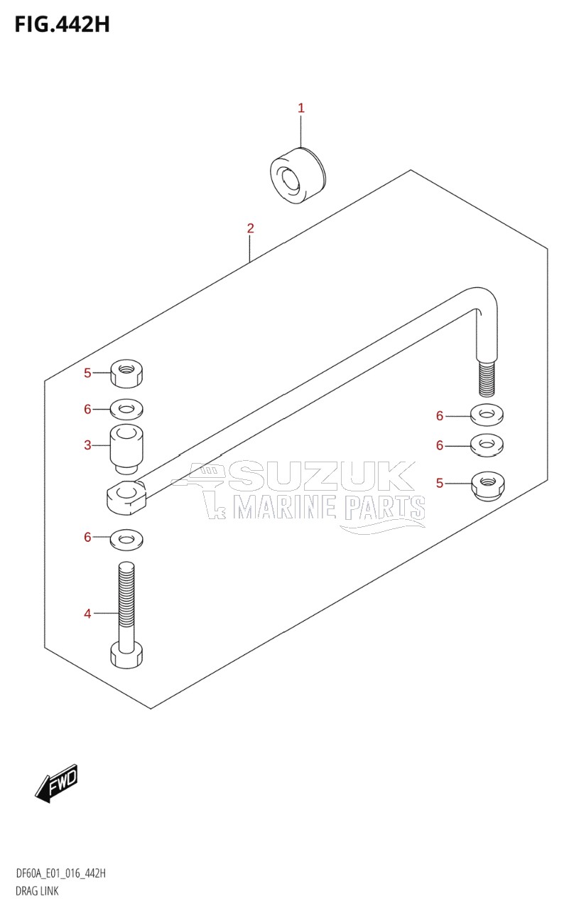 DRAG LINK (DF60AVT:E40)