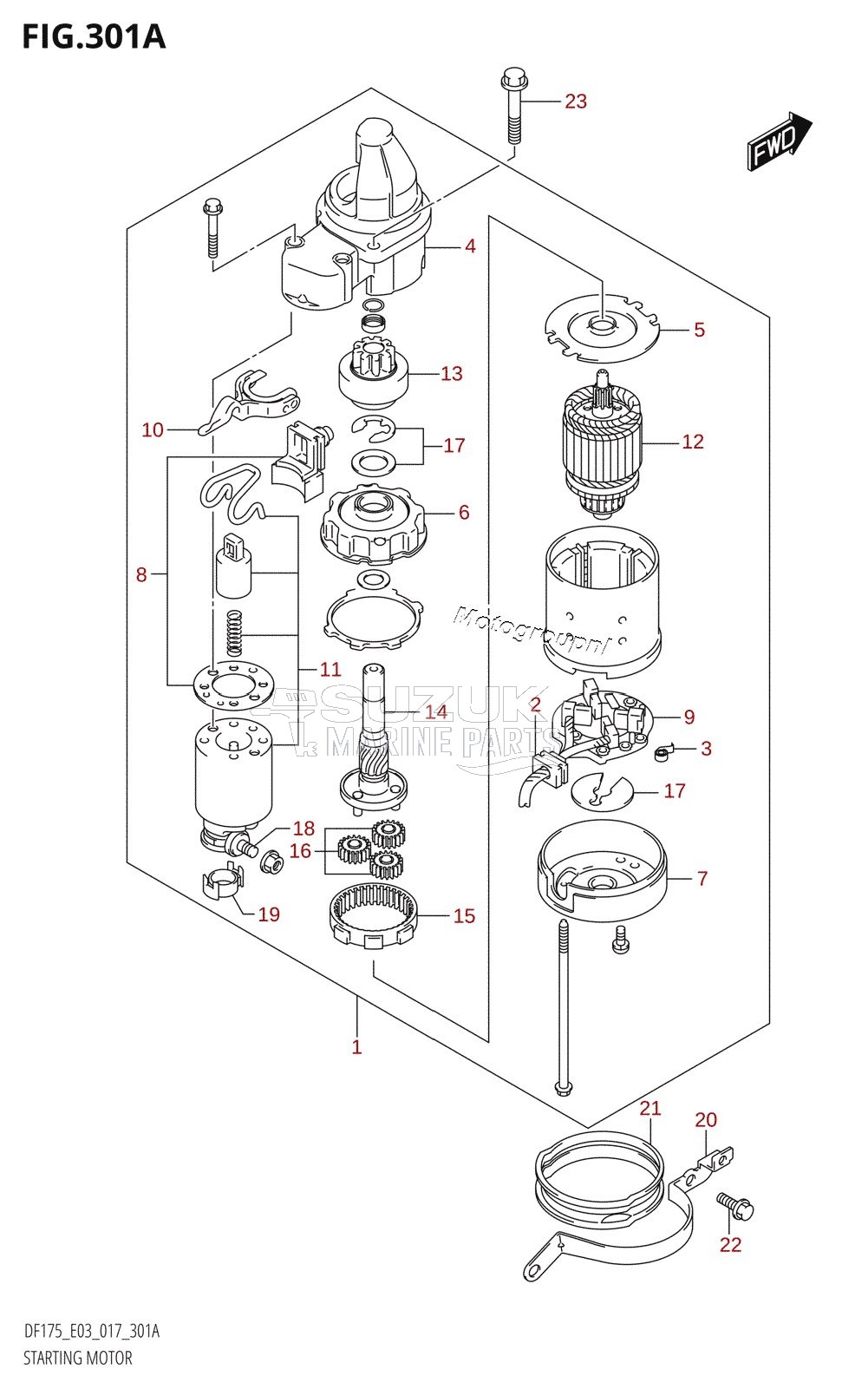 STARTING MOTOR