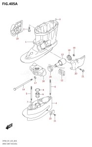 DF80A From 08002F-240001 (E01 E40)  2022 drawing DRIVE SHAFT HOUSING (DF70A,DF90A,DF100B)