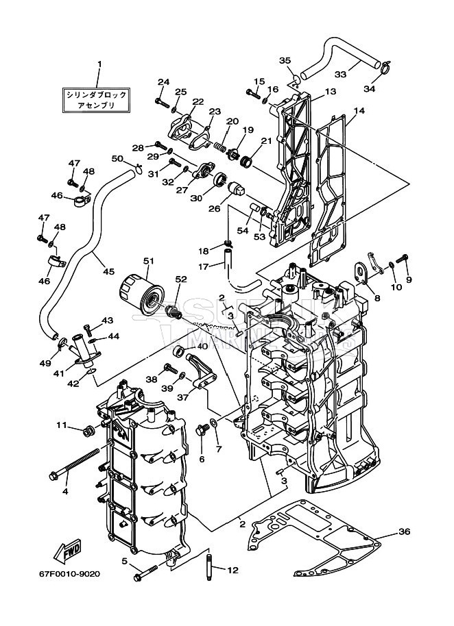 CYLINDER--CRANKCASE