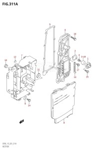 DF100 From 10001F-980001 (E01)  2009 drawing RECTIFIER