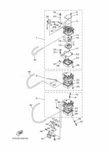 F40BEDL drawing CARBURETOR