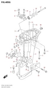 DT15A From 01504-610001 (P36 P40 P81)  2016 drawing DRIVE SHAFT HOUSING (DT15A:P36)