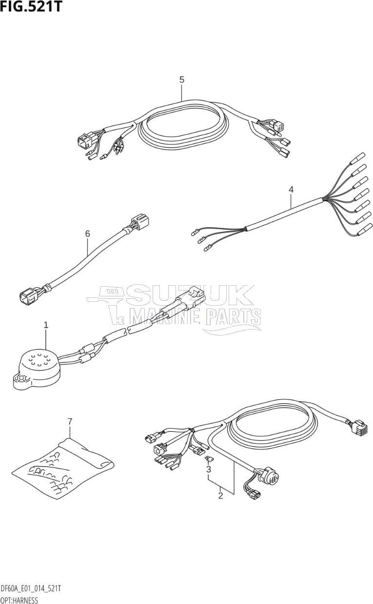 OPT:HARNESS (DF60AVTH:E01)