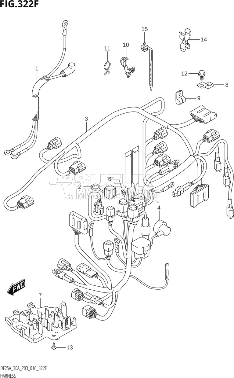 HARNESS (DF30AT:P03)