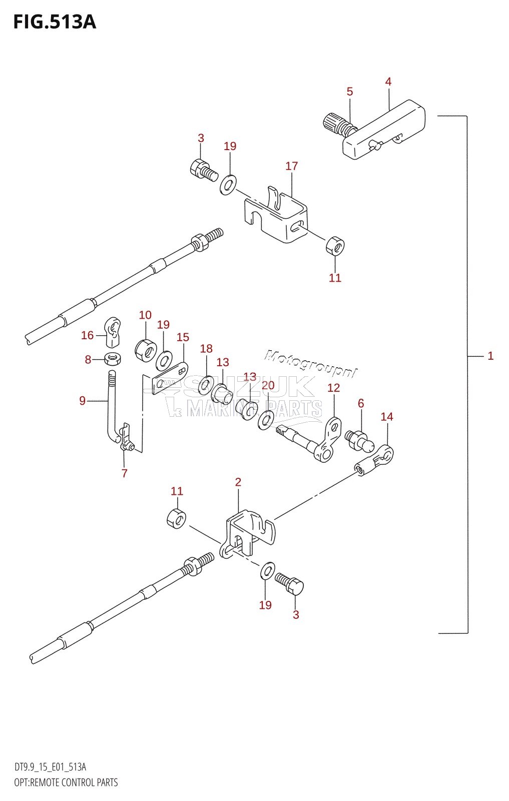 OPT:REMOTE CONTROL PARTS