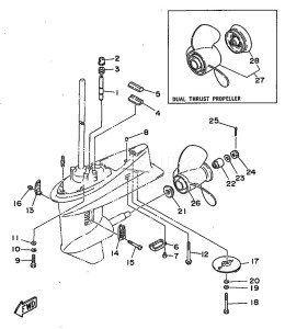 30DMHO drawing LOWER-CASING-x-DRIVE