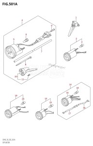 DF40 From 04001F-031001 (E03)  2013 drawing OPT:METER (X,Y,K1,K2,K3,K4)