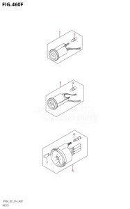 08002F-410001 (2014) 80hp E01 E40-Gen. Export 1 - Costa Rica (DF80A) DF80A drawing METER (DF90A:E40)