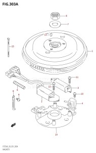 DT30 From 03001-421001 ()  2004 drawing MAGNETO