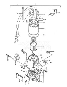 DT 75 drawing Power Unit (1990 to 1994)