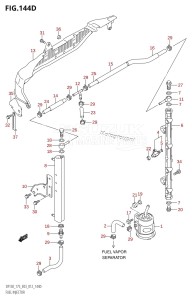 DF175T From 17502F-210001 (E03)  2012 drawing FUEL INJECTOR (DF175Z:E03)