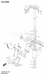 DF9.9B From 00995F-710001 (P03)  2017 drawing SWIVEL BRACKET (DF9.9BR:P03)