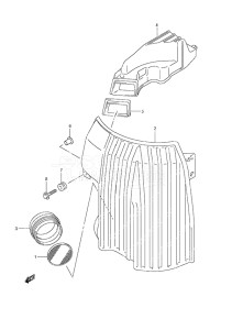 Outboard DF 140A drawing Silencer