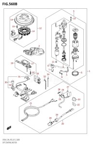 DF9.9A From 00994F-310001 (P03)  2013 drawing OPT:STARTING MOTOR (M-STARTER:DF9.9A:P03)