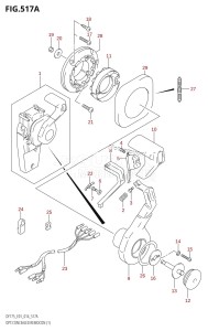 DF150ZG From 15002Z-410001 (E40)  2014 drawing OPT:CONCEALED REMOCON (1)