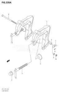 DF2.5 From 00251F-680001 (P03 P01)  2006 drawing CLAMP BRACKET