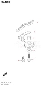 02504F-710001 (2017) 25hp P01-Gen. Export 1 (DF25A  DF25AR  DF25AT  DF25ATH) DF25A drawing THROTTLE CONTROL (DF25ATH:P01)