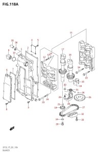 DF175T From 17502F-110001 (E01 E40)  2011 drawing BALANCER