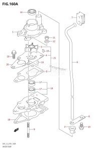 DF4 From 00401F-680001 (P01)  2006 drawing WATER PUMP (K2,K3,K4)