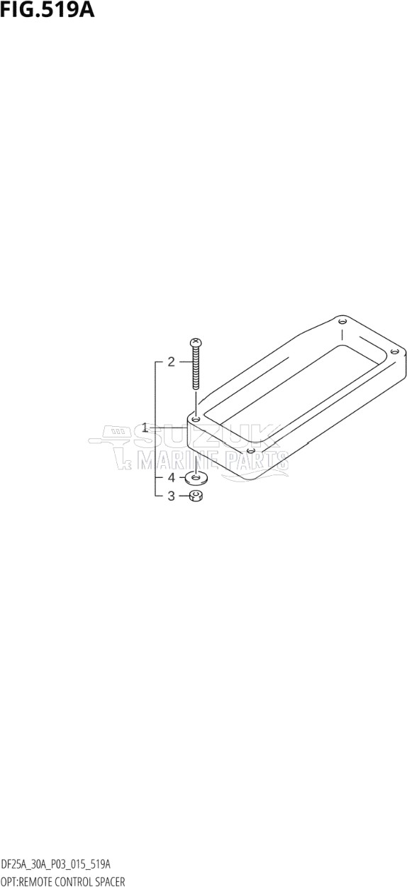 OPT:REMOTE CONTROL SPACER