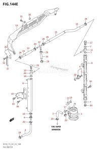 DF175T From 17502F-210001 (E01 E40)  2012 drawing FUEL INJECTOR (DF175T:E01)