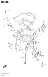 DF70A From 07003F-610001 (E01 E40)  2016 drawing OIL PAN (DF90ATH:E01)