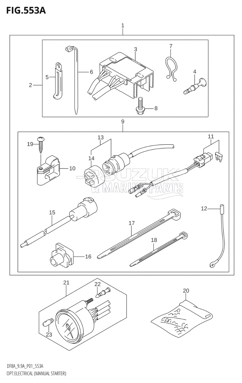 OPT:ELECTRICAL (MANUAL STARTER) (M-STARTER)