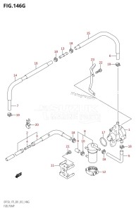 DF175Z From 17502Z-210001 (E01 E40)  2012 drawing FUEL PUMP (DF175Z:E01)