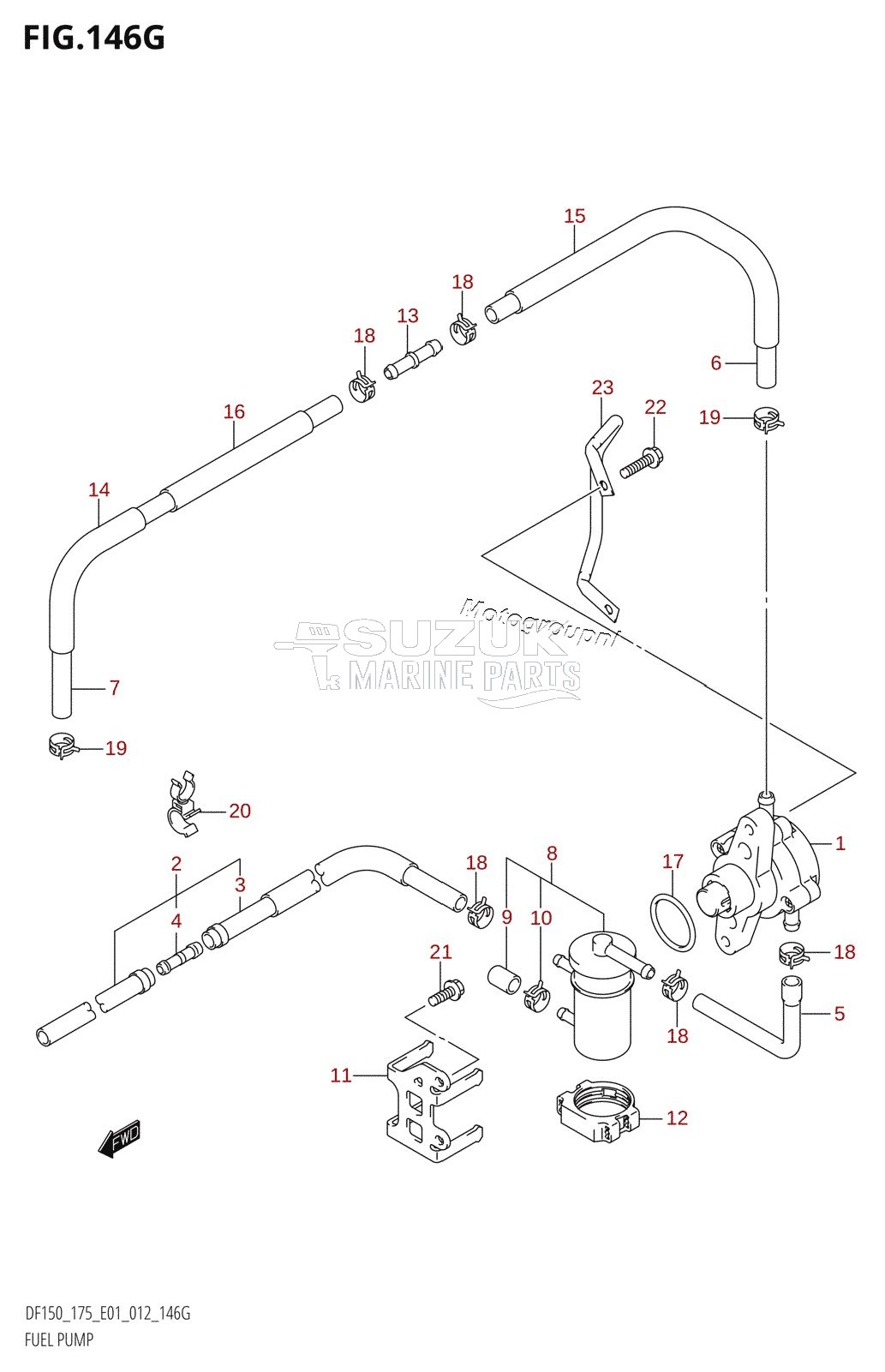 FUEL PUMP (DF175Z:E01)