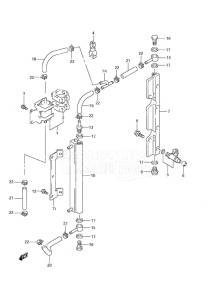 DF 70A drawing Fuel Injector