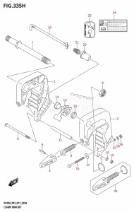 DF20A From 02002F-710001 (P03)  2017 drawing CLAMP BRACKET (DF20AR:P03)