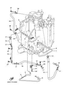 F350AETU drawing CYLINDER-AND-CRANKCASE-4