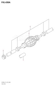 DF175A From 17503F-340001 (E11 E40)  2023 drawing FUEL HOSE