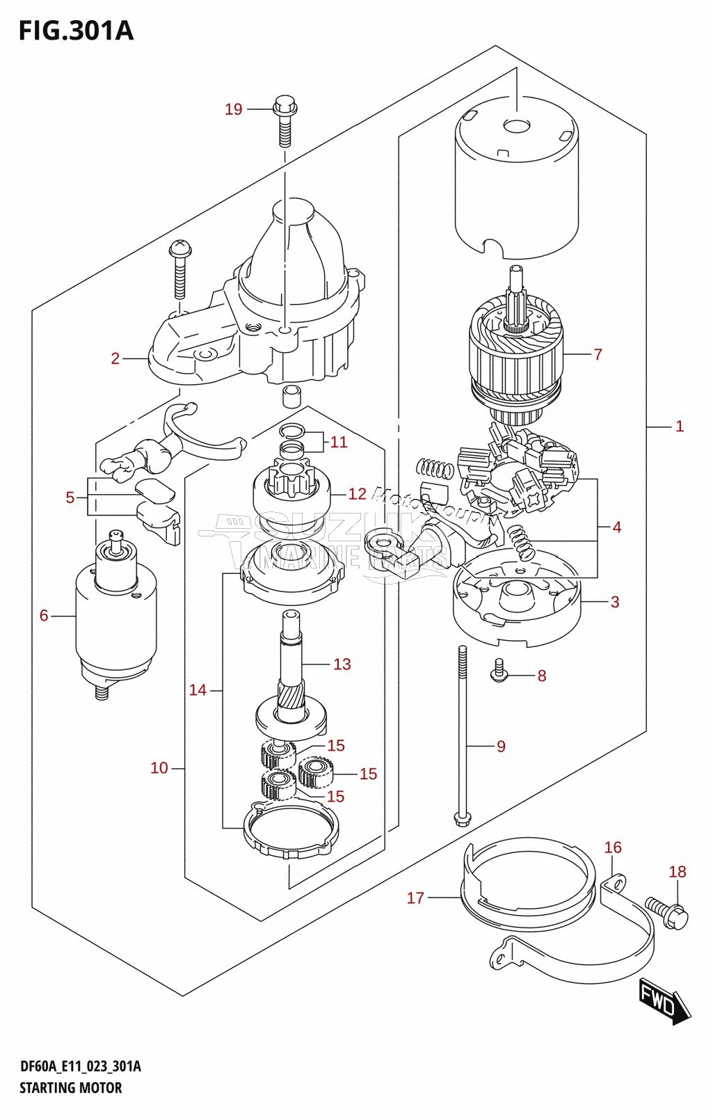 STARTING MOTOR