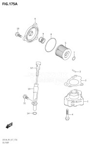 00994F-710001 (2017) 9.9hp P01-Gen. Export 1 (DF9.9A  DF9.9AR) DF9.9A drawing OIL PUMP