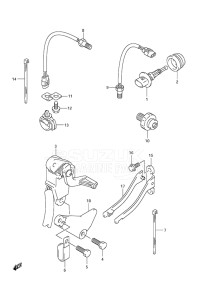 Outboard DF 150 drawing Sensor