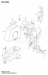 DF70A From 07003F-910001 (E03)  2019 drawing OPT:REMOTE CONTROL ASSY SINGLE (1)