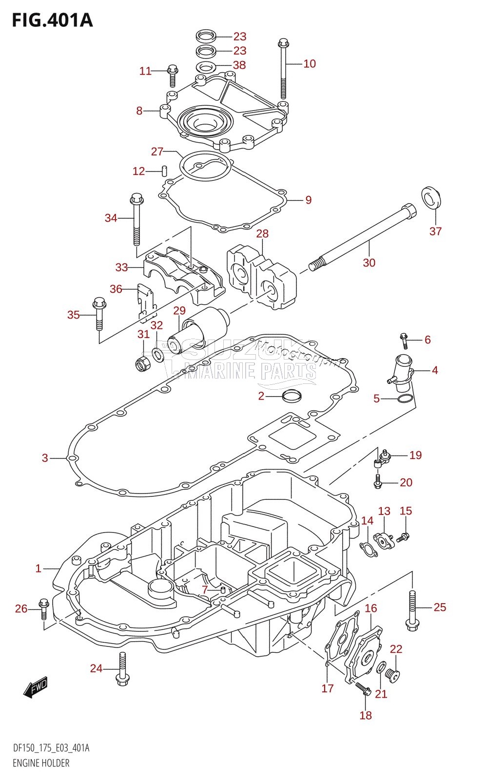 ENGINE HOLDER